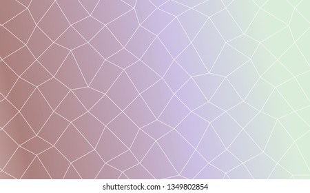 Colorful illustration in abstract polygonal mesh style with gradient. Modern design for you business, project. Vector illustration