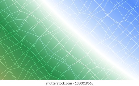 Colorful illustration in abstract polygonal mesh style with gradient. For your business, presentation, fashion print. Vector illustration