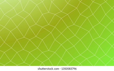 Colorful illustration in abstract polygonal mesh style with gradient. For your business, presentation, fashion print. Vector illustration