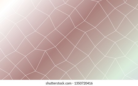 Colorful illustration in abstract polygonal mesh style with gradient. Modern design for you business, project. Vector illustration