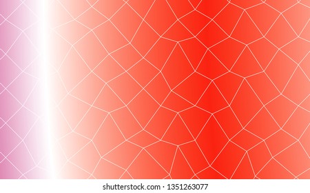 Colorful illustration in abstract polygonal mesh style with gradient. For your business, presentation, fashion print. Vector illustration