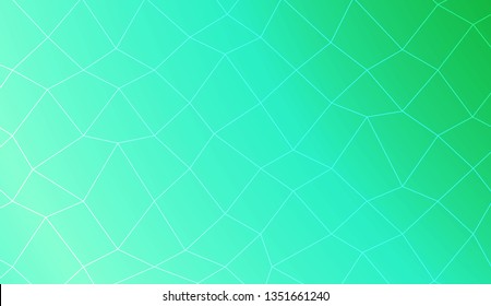 Colorful illustration in abstract polygonal mesh style with gradient. Modern design for you business, project. Vector illustration