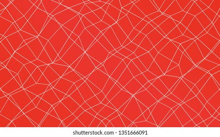 Colorful illustration in abstract polygonal mesh style with gradient. Modern pattern for a brand book. Vector illustration