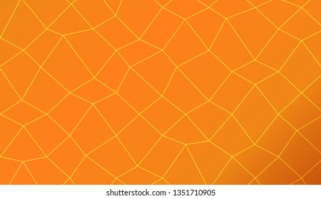 Colorful illustration in abstract polygonal mesh style with gradient. Modern pattern for a brand book. Vector illustration