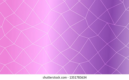 Colorful illustration in abstract polygonal mesh style with gradient. For your business, presentation, fashion print. Vector illustration