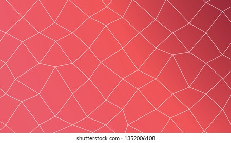 Colorful illustration in abstract polygonal mesh style with gradient. Modern pattern for a brand book. Vector illustration