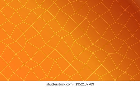 Colorful illustration in abstract polygonal mesh style with gradient. Modern pattern for a brand book. Vector illustration