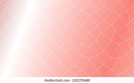 Colorful illustration in abstract polygonal mesh style with gradient. For your business, presentation, fashion print. Vector illustration
