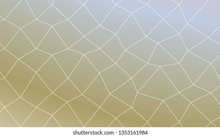 Colorful illustration in abstract polygonal mesh style with gradient. Modern design for you business, project. Vector illustration