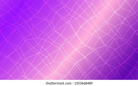 Colorful illustration in abstract polygonal mesh style with gradient. Modern pattern for a brand book. Vector illustration