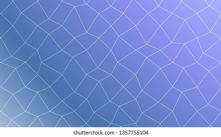 Colorful illustration in abstract polygonal mesh style with gradient. For your business, presentation, fashion print. Vector illustration