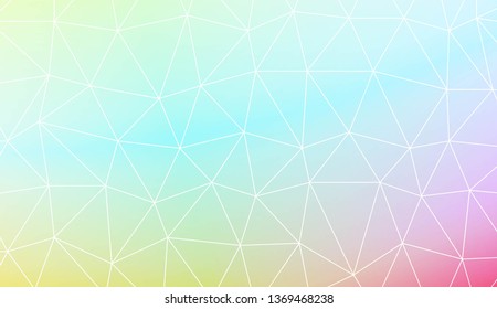 Colorful illustration in abstract polygonal pattern with triangles style with gradient. For your business, advert, wallpaper. Vector illustration