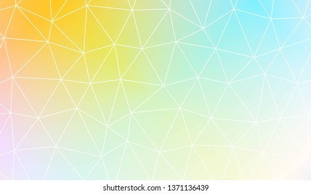 Colorful illustration in abstract polygonal pattern with triangles style with gradient. For your business, advert, wallpaper. Vector illustration