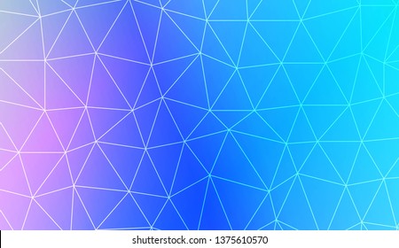Colorful illustration in abstract polygonal pattern with triangles style with gradient. For your business, advert, wallpaper. Vector illustration