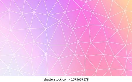 Colorful illustration in abstract polygonal pattern with triangles style with gradient. For your business, advert, wallpaper. Vector illustration
