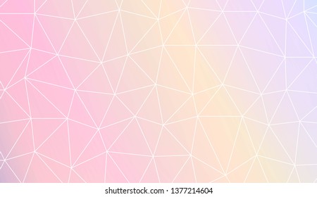 Colorful illustration in abstract polygonal pattern with triangles style with gradient. For your business, advert, wallpaper. Vector illustration