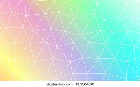 Colorful illustration in abstract polygonal pattern with triangles style with gradient. For your business, advert, wallpaper. Vector illustration