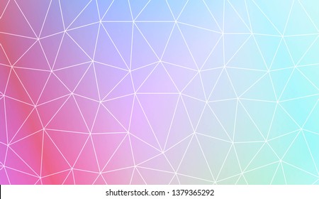 Colorful illustration in abstract polygonal pattern with triangles style with gradient. For your business, advert, wallpaper. Vector illustration