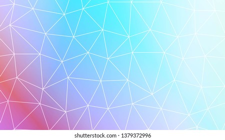 Colorful illustration in abstract polygonal pattern with triangles style with gradient. For your business, advert, wallpaper. Vector illustration