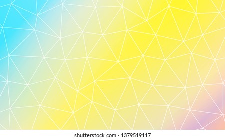 Colorful illustration in abstract polygonal pattern with triangles style with gradient. For your business, advert, wallpaper. Vector illustration