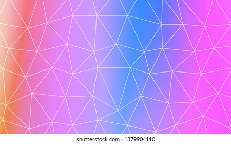 Colorful illustration in abstract polygonal pattern with triangles style with gradient. For your business, advert, wallpaper. Vector illustration