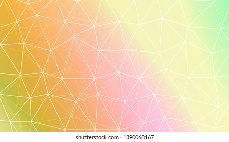Colorful illustration in abstract polygonal pattern with triangles style with gradient. For your business, presentation, fashion print. Vector illustration. Creative gradient color