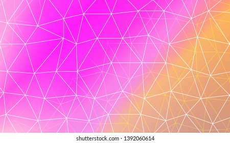 Colorful illustration in abstract polygonal pattern with triangles style with gradient. For your business, presentation, fashion print. Vector illustration. Creative gradient color