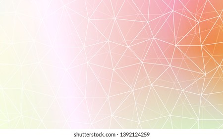 Colorful illustration in abstract polygonal pattern with triangles style with gradient. For your business, presentation, fashion print. Vector illustration. Creative gradient color