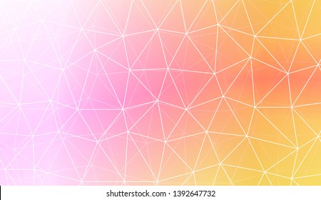 Colorful illustration in abstract polygonal pattern with triangles style with gradient. For your business, presentation, fashion print. Vector illustration. Creative gradient color