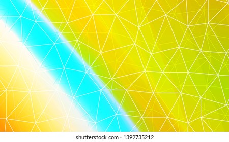 Colorful illustration in abstract polygonal pattern with triangles style with gradient. For your business, presentation, fashion print. Vector illustration. Creative gradient color