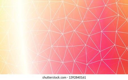 Colorful illustration in abstract polygonal pattern with triangles style with gradient. For your business, presentation, fashion print. Vector illustration. Creative gradient color