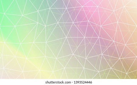 Colorful illustration in abstract polygonal pattern with triangles style with gradient. For your business, presentation, fashion print. Vector illustration. Creative gradient color