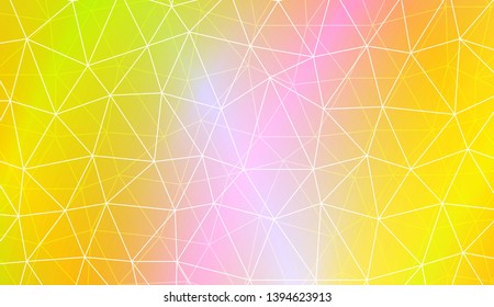 Colorful illustration in abstract polygonal pattern with triangles style with gradient. For your business, presentation, fashion print. Vector illustration. Creative gradient color