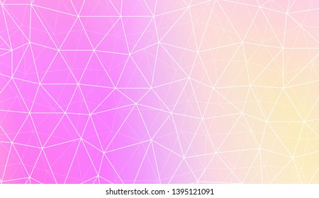 Colorful illustration in abstract polygonal pattern with triangles style with gradient. For your business, presentation, fashion print. Vector illustration. Creative gradient color