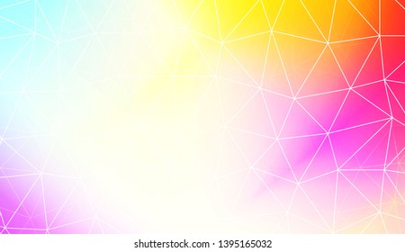 Colorful illustration in abstract polygonal pattern with triangles style with gradient. For your business, presentation, fashion print. Vector illustration. Creative gradient color