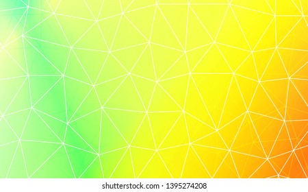 Colorful illustration in abstract polygonal pattern with triangles style with gradient. For your business, presentation, fashion print. Vector illustration. Creative gradient color