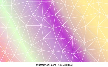 Colorful illustration in abstract polygonal pattern with triangles style with gradient. For your business, presentation, fashion print. Vector illustration. Creative gradient color