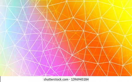 Colorful illustration in abstract polygonal pattern with triangles style with gradient. For your business, presentation, fashion print. Vector illustration. Creative gradient color
