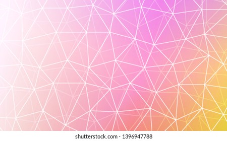 Colorful illustration in abstract polygonal pattern with triangles style with gradient. For your business, presentation, fashion print. Vector illustration. Creative gradient color
