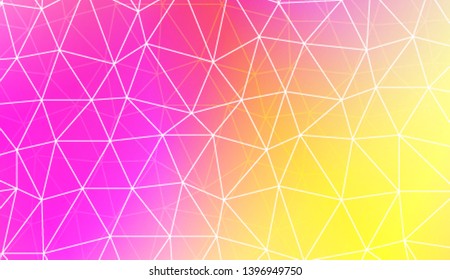 Colorful illustration in abstract polygonal pattern with triangles style with gradient. For your business, presentation, fashion print. Vector illustration. Creative gradient color