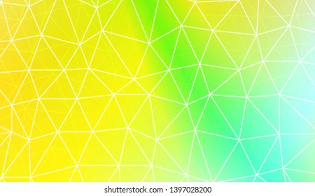 Colorful illustration in abstract polygonal pattern with triangles style with gradient. For your business, presentation, fashion print. Vector illustration. Creative gradient color