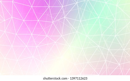 Colorful illustration in abstract polygonal pattern with triangles style with gradient. For your business, presentation, fashion print. Vector illustration. Creative gradient color
