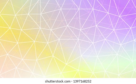 Colorful illustration in abstract polygonal pattern with triangles style with gradient. For your business, presentation, fashion print. Vector illustration. Creative gradient color