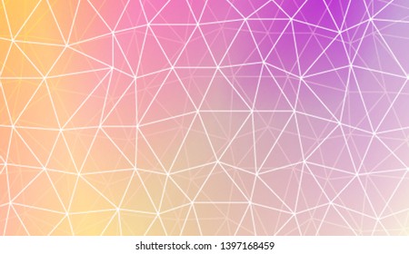 Colorful illustration in abstract polygonal pattern with triangles style with gradient. For your business, presentation, fashion print. Vector illustration. Creative gradient color