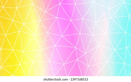 Colorful illustration in abstract polygonal pattern with triangles style with gradient. For your business, presentation, fashion print. Vector illustration. Creative gradient color