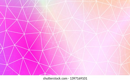 Colorful illustration in abstract polygonal pattern with triangles style with gradient. For your business, presentation, fashion print. Vector illustration. Creative gradient color