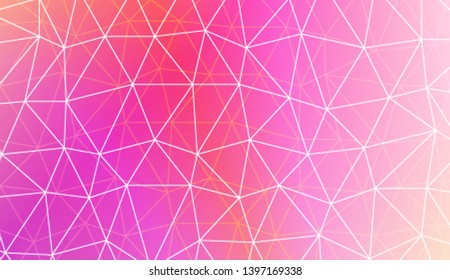 Colorful illustration in abstract polygonal pattern with triangles style with gradient. For your business, presentation, fashion print. Vector illustration. Creative gradient color