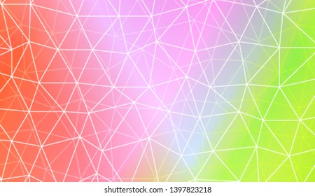 Colorful illustration in abstract polygonal pattern with triangles style with gradient. For your business, presentation, fashion print. Vector illustration. Creative gradient color