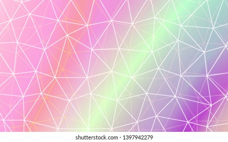 Colorful illustration in abstract polygonal pattern with triangles style with gradient. For your business, presentation, fashion print. Vector illustration. Creative gradient color