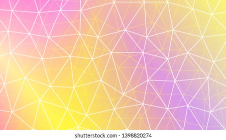 Colorful illustration in abstract polygonal pattern with triangles style with gradient. For your business, presentation, fashion print. Vector illustration. Creative gradient color